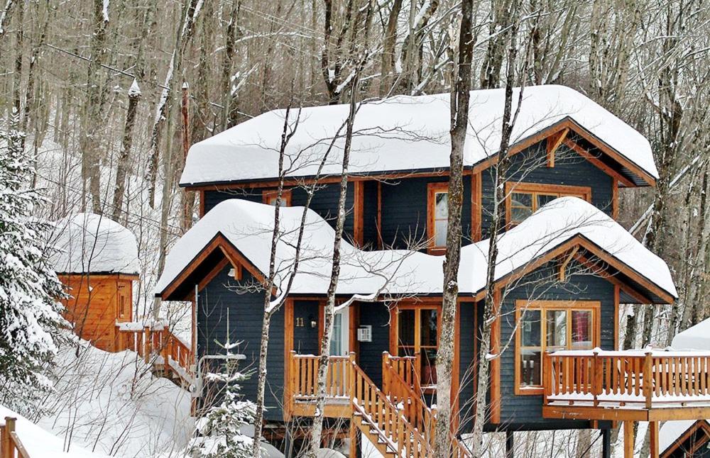 Chalets Alpins - 11 Chemin Des Skieurs Stoneham Exterior photo
